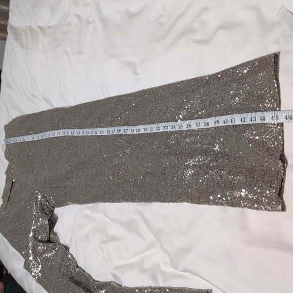 Welles Embellished Wide-Leg Pant. Ralph Lauren Collection - Picture 15 of 15